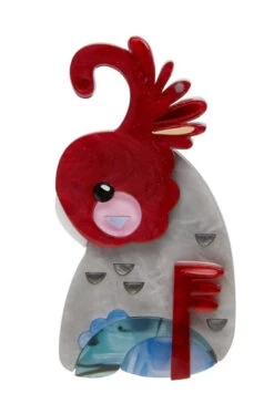 The Galvanic Gang Gang Brooch By Erstwilder