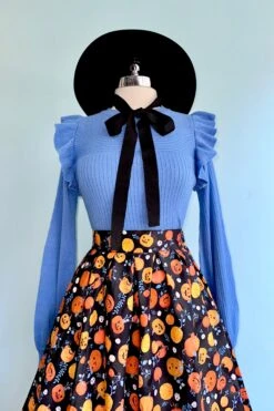 Black Kitties And Jack O' LanternsDoris Skirt By Retrolicious -MODERN MILLIE Shop 00C9DE85 4115 4A52 92EF 8F12A172D699
