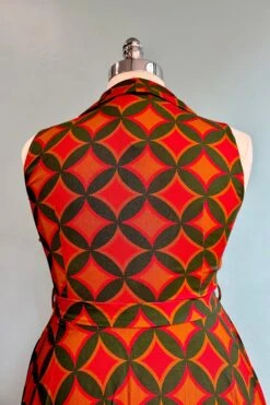 Rust Geometric Star Jani Dress By Miss Lulo 4 Rust Geometric Star Jani Dress By Miss Lulo -MODERN MILLIE Shop 00E32AC7 221E 4144 A06E 892F099A5989