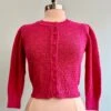 Magenta Puff Sleeve Cropped Cardigan -MODERN MILLIE Shop 0176A2A5 6B9B 420E 8C14 02B2D69CE16F