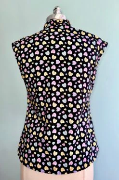 Kitty Conversation Hearts Bow Top By Retrolicious 10 Kitty Conversation Hearts Bow Top By Retrolicious -MODERN MILLIE Shop 01D62D98 051C 4EEF A94E 0AE41A1DE262