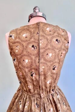 Flying Animals Midi Dress By Retrolicious -MODERN MILLIE Shop 01EA65F0 6A26 449A B469 319A963E5B80