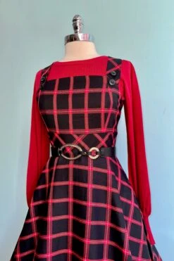 Una Puff Sleeve Sweater In Red By Banned -MODERN MILLIE Shop 020CF110 9C3C 436D 9759 9E4C4318DB96