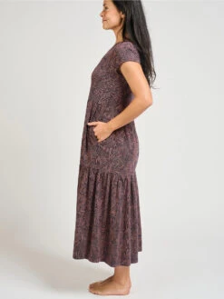 Tree Rings Navy And Pink Tiered Jersey Dress By Mata Traders 8 Tree Rings Navy And Pink Tiered Jersey Dress By Mata Traders -MODERN MILLIE Shop 0339e26f9cfe33c529367a699635333cb738833c41d3ad702243b5feaff4cbc3