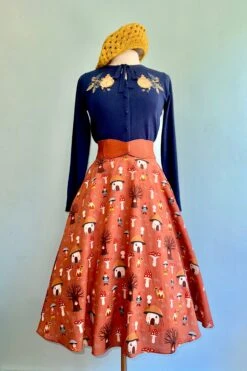 Amber Mushroom Full Skirt By Tulip B. 4 Amber Mushroom Full Skirt By Tulip B. -MODERN MILLIE Shop 0470CB72 B58C 4B5B A230 2D161C332191