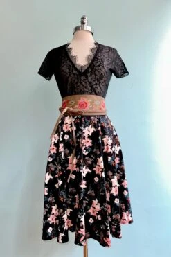 Black Short Sleeve Fitted Lace Floral Top By Jawbreaker 5 Black Short Sleeve Fitted Lace Floral Top By Jawbreaker -MODERN MILLIE Shop 05286C21 52B4 4152 8A7B C6A7D8802C4F