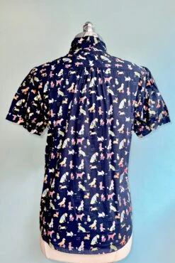 Navy Dogs Short Sleeve Top By Tulip B. 4 Navy Dogs Short Sleeve Top By Tulip B. -MODERN MILLIE Shop 073B8817 A07E 41ED 9FE8 274EECBFFA2E