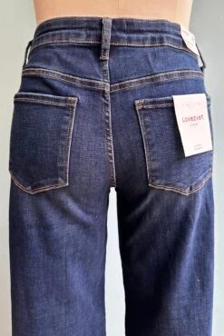 Tummy Control Mid Rise Cropped Wide Leg Jeans By Lovervet -MODERN MILLIE Shop 07AF8887 B8B9 415F A095 9DEB3C02563E