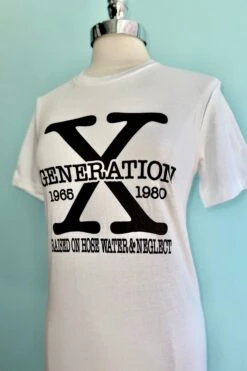 Gen X Raised On Hose Water And Neglect T-Shirt In White -MODERN MILLIE Shop 07F66AA5 0C71 4BFB 9423 EE1668A41B28