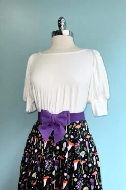 Mushroom Full Skirt By Eva Rose -MODERN MILLIE Shop 089BB0F6 6A6D 4ACC ABF1 80CF9F77955D