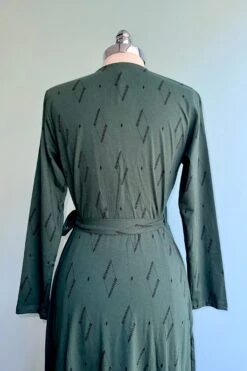 Diamond Vine Katie Wrap Maxi Dress In Dark Sage By Mata Traders -MODERN MILLIE Shop 08ACC60B DB66 4E8F 9EA4 1ECD156951B5