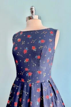 Navy Lady Bugs Lily Dress By Miss Lulo -MODERN MILLIE Shop 0BB7CC50 2451 4CC5 96CE 598BCB1FEF08