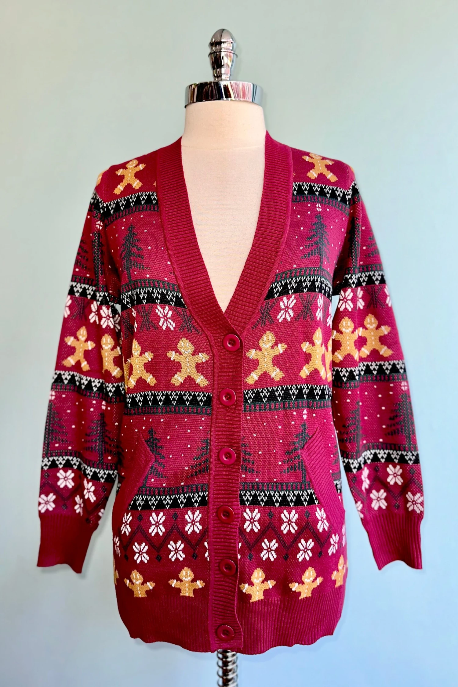Burgundy Holiday Fair Isle Long Cardigan Sweater Burgundy Holiday Fair Isle Long Cardigan Sweater -MODERN MILLIE Shop 0BEF4F2A 3CAE 4ADB B8EB 5DADFD510941 scaled