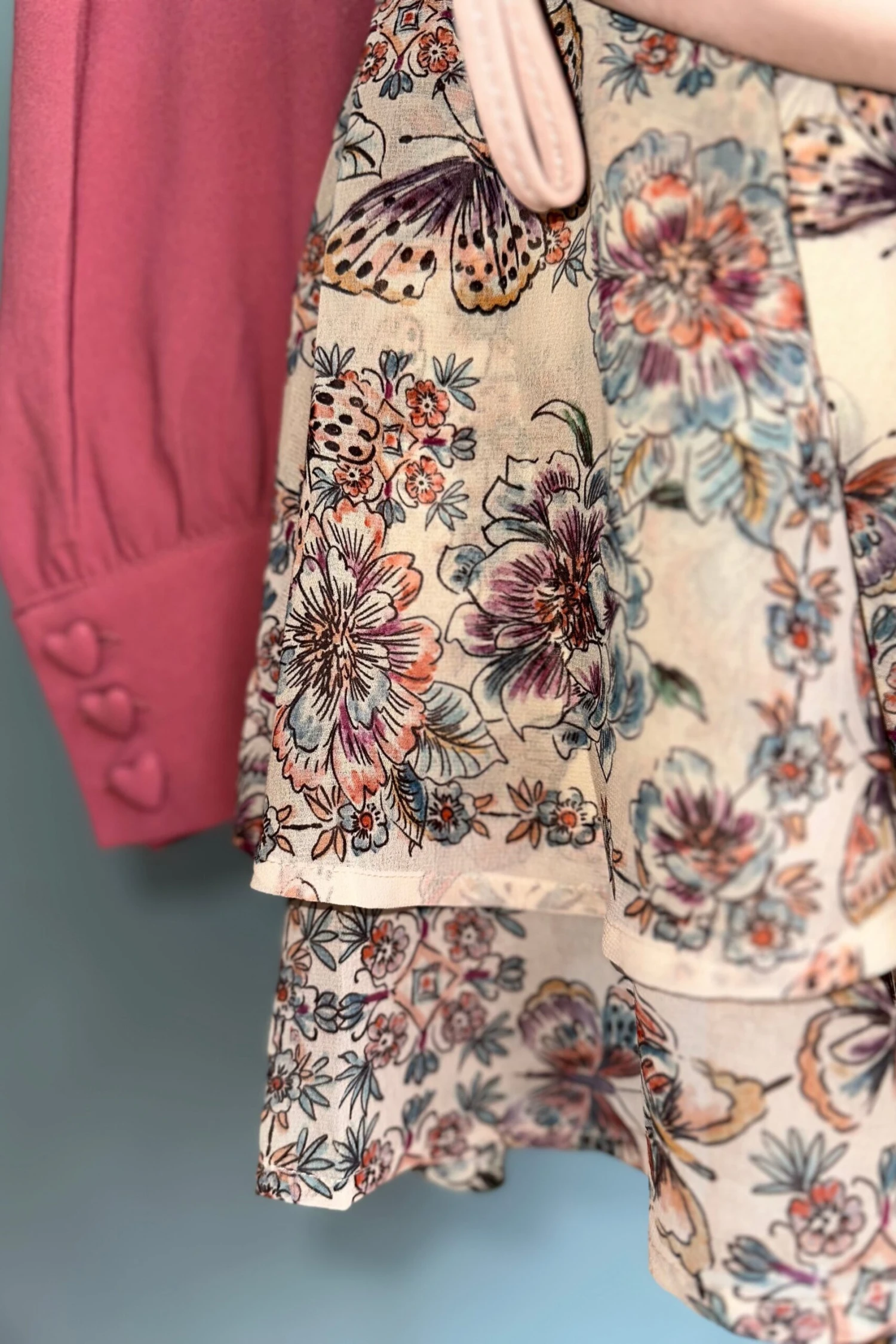 Ruffled Butterfly Print Mini Skirt by Molly Bracken Ruffled Butterfly Print Mini Skirt By Molly Bracken -MODERN MILLIE Shop 0C5DFD49 5285 4971 9F78 E260E2CC9701 scaled