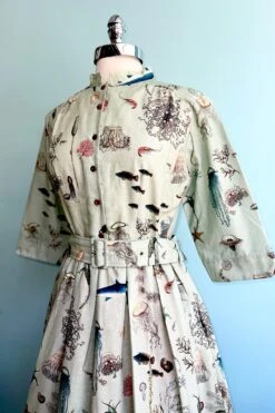 Blue Ocean Jellyfish Cynthia Dress By Palava X Natural History Museum -MODERN MILLIE Shop 0C7BB16D 25BB 4C38 804B 4220B23C1A49