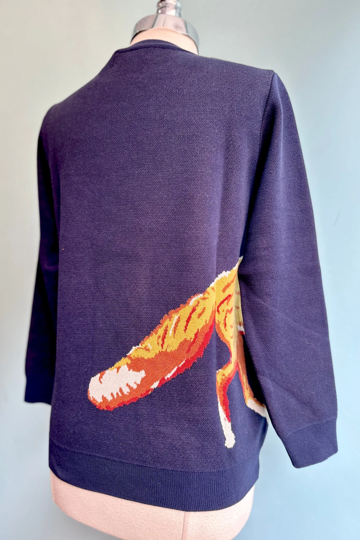 Fox Navy Blue Esther Sweater by Palava Fox Navy Blue Esther Sweater By Palava -MODERN MILLIE Shop 0CD2400E F6D3 4C7A A49D E0AE14F81259 scaled