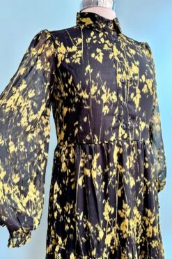 Black And Gold Midi Dress By Wild Pony -MODERN MILLIE Shop 0F78A93B 5465 4683 B8CF 1D27680E20FE