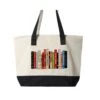 Banned Books Canvas Zipper Tote Bag