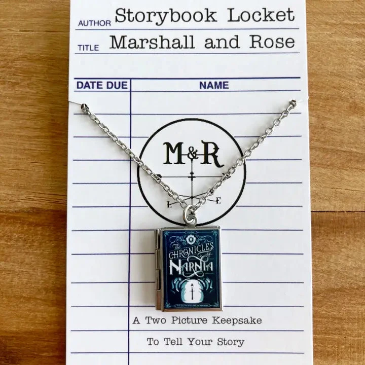 Chronicles of Narnia Lamp Post Book Locket Necklace by Marshall and Rose Chronicles Of Narnia Lamp Post Book Locket Necklace By Marshall And Rose -MODERN MILLIE Shop 0f6cb9f82b3df33ec727179ca2b4bd4ffb6eea354ff8b7b777596aa91039515f