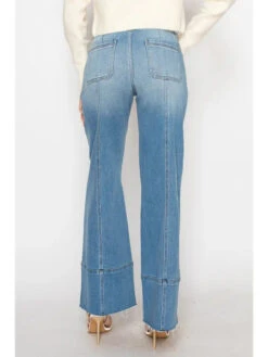 Eco Friendly Tummy Control Raw Hem Palazzo Jeans By Artemis Vintage -MODERN MILLIE Shop 0fb0921233ec43e9d0d91e0436b4fd0bae92ca4a2795aa19737753b9a617a120