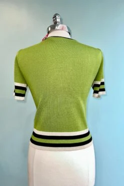 Green Moth Snail And Mushroom Knit Pullover Sweater By Voodoo Vixen -MODERN MILLIE Shop 11698D21 56D7 4CBF 873E E6B3A1D3B381
