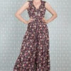Zelene-Bo Floral Jumpsuit By Miss Candyfloss