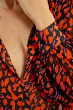 Graphic Voile Blouse By Lili Sidonio -MODERN MILLIE Shop 132611