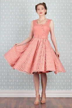 Waverly-Pia Lace Dress By Miss Candyfloss -MODERN MILLIE Shop 1444 3lace pink studio 4