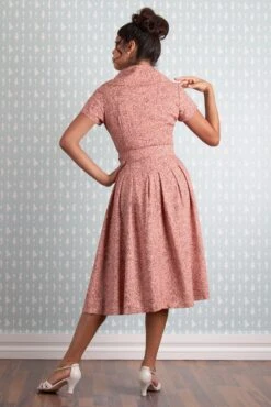 Grace-Pia Rose Coat Dress By Miss Candyfloss -MODERN MILLIE Shop 1518 3flo studio 3