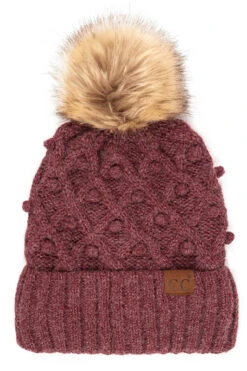 Bobble Beanie Hat In Multiple Colors! -MODERN MILLIE Shop 15202821 b10b4394 069d 4573 8709 7f0205f64c5c