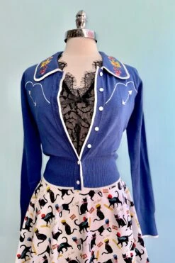 French Cats Skater Skirt By Retrolicious -MODERN MILLIE Shop 161F343B FD2C 46AC AFBD A8CA544DCCF6