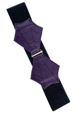 Tabitha Spider Belt In Purple By Banned