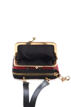 Black Scandi Fox Crossbody Bag By Banned -MODERN MILLIE Shop 1673529305BG34387BLACK4