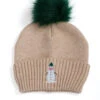 Beige Ski Season Beenie Hat By Banned -MODERN MILLIE Shop 1705669155AC45725CREAM1
