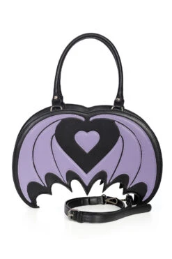 Cosmo Bat Satchel Bag By Banned -MODERN MILLIE Shop 1705921776BG34481PURPLE4