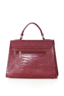 Midnight In The City Handbag In Red By Banned -MODERN MILLIE Shop 1705922637BG34483BURGUNDY3