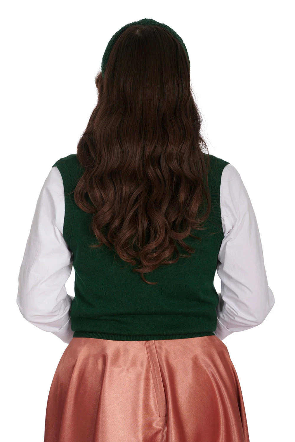 Green Ski Snow Button Up Vest by Banned Green Ski Snow Button Up Vest By Banned -MODERN MILLIE Shop 1705949291VC64008GREEN3700