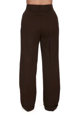 Brown Etta James Pants By Banned 6 Brown Etta James Pants By Banned -MODERN MILLIE Shop 1706026759TR31251BROWNCA212013780