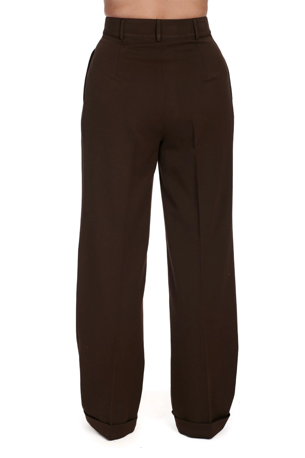 Brown Etta James Pants by Banned Brown Etta James Pants By Banned -MODERN MILLIE Shop 1706026759TR31251BROWNCA212013780