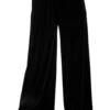 Jersey Glitter Black Velvet Pants By Banned -MODERN MILLIE Shop 1706033058TR31252TP10639BLK3402
