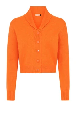 Pumpkin Orange Violet Cardigan By Banned 4 Pumpkin Orange Violet Cardigan By Banned -MODERN MILLIE Shop 1706719830CA21201 Pumpkin 1