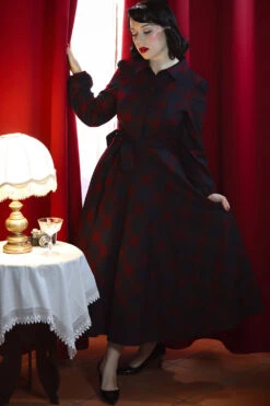 Kim Tartan Swing Dress By Hearts & Roses London -MODERN MILLIE Shop 17225914594943frontlowres