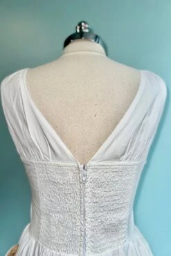 White Lysandra Midi Dress By Timeless London -MODERN MILLIE Shop 18A8DCA4 0EC1 4195 9A4B 5D8D11E464AF