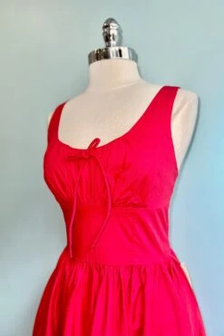 Red Lolita Midi Dress By Timeless London -MODERN MILLIE Shop 19ADCEA6 DF4A 4AB7 B885 163B21404381