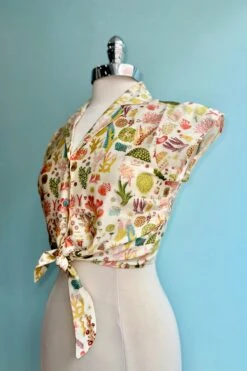 Cream Coral Reef Peggy Top By Palava X Natural History Museum 4 Cream Coral Reef Peggy Top By Palava X Natural History Museum -MODERN MILLIE Shop 1D2E2E67 F311 4385 ABD3 DAB2713EF4AC