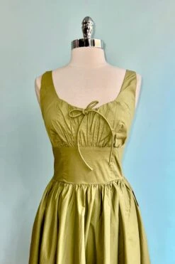Sage Lolita Midi Dress By Timeless London -MODERN MILLIE Shop 1EBCDAEC E1C4 44E6 86A6 D43670DBF1AF