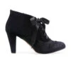 Taylor Black Velvet Ankle Boot By Chelsea Crew -MODERN MILLIE Shop 1 1