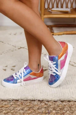 Rainbow Metallic Willa Sneakers By Blowfish -MODERN MILLIE Shop 1 cc9b0d95 8589 40bd a0ec 17eaebb11bc1
