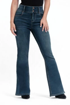 Petite 29" Shapewear Flare Leg Jeans By 1822 Denim 6 Petite 29" Shapewear Flare Leg Jeans By 1822 Denim -MODERN MILLIE Shop 1f379524b64fdd1a51d58e12aceef68ea36a9784ab1885d87d073046a8e02185