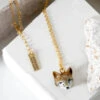 Tiny Fox Necklace By Peter And June 1 Tiny Fox Necklace By Peter And June -MODERN MILLIE Shop 1ff5a2eedbd2cf98fad0c9e46b7d25e40d0164f8cc42c3530b05a64468a321c1